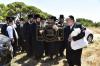 אדמורי"ם ורבנים ביי קצירת חיטים לקראת יו"ט פסח תשפ"א אין די בעקעריי פון טיב המצות 