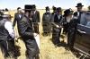 אדמורי"ם ורבנים ביי קצירת חיטים לקראת יו"ט פסח תשפ"א אין די בעקעריי פון טיב המצות 