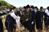 אדמורי"ם ורבנים ביי קצירת חיטים לקראת יו"ט פסח תשפ"א אין די בעקעריי פון טיב המצות 