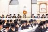 מעמד כבוד התורה סיום מס' וסיום הזמן וחלוקת פרסים בהיכל הישיב"ג דסאטמאר - סניף ויואל משה