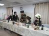 הנחת תפילין אצל כ"ק מרן אדמו"ר מבעלזא שליט"א ובר מצוה לנכד הגה"צ מנאסויד אנטוורפן שליט"א 