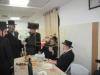 הנחת תפילין אצל כ"ק מרן אדמו"ר מבעלזא שליט"א ובר מצוה לנכד הגה"צ מנאסויד אנטוורפן שליט"א 