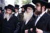 באזוך פון כ"ק אדמו"ר מצאנז שליט"א  בבית מדרשו בירושלים - צילום שמואל דריי