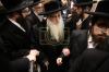 באזוך פון כ"ק אדמו"ר מצאנז שליט"א  בבית מדרשו בירושלים - צילום שמואל דריי