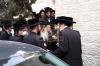 באזוך פון כ"ק אדמו"ר מצאנז שליט"א  בבית מדרשו בירושלים - צילום שמואל דריי