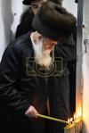ימי החנוכה ביי כ"ק אדמו"ר ממחנובקא שליט"א 