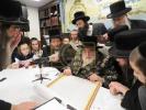 מעמד חנוכת הבית לרגל הרחבת בית המדרש וויזניץ אין אלעד 