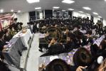 מעמד הס"ת וקביעת מזוזה בביהמ"ד החדש  וויזניץ אויף רחוב יעל אין בני ברק