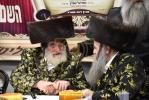 מעמד הס"ת וקביעת מזוזה בביהמ"ד החדש  וויזניץ אויף רחוב יעל אין בני ברק