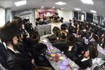 מעמד הס"ת וקביעת מזוזה בביהמ"ד החדש  וויזניץ אויף רחוב יעל אין בני ברק