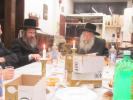 סעודת הילולא של כ"ק אדמו"ר הרה"ק ר' אהרן משה לייפער זי"ע מ'חוסט דורך בנו מ"מ כ"ק  אדמו"ר מ'חוסט שליט"א אין ביהמ"ד חוסט אין ב"פ 