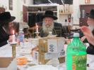 סעודת הילולא של כ"ק אדמו"ר הרה"ק ר' אהרן משה לייפער זי"ע מ'חוסט דורך בנו מ"מ כ"ק  אדמו"ר מ'חוסט שליט"א אין ביהמ"ד חוסט אין ב"פ 