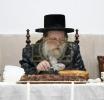 יארצייט טיש פון הרה"ק רבי שלום משאץ לאנדאן זי"ע ביי נכדו כ"ק  אדמו"ר משאץ דרהאביטש שליט"א