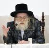 יארצייט טיש פון הרה"ק רבי שלום משאץ לאנדאן זי"ע ביי נכדו כ"ק  אדמו"ר משאץ דרהאביטש שליט"א