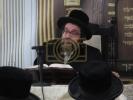 כ"ק אדמו"ר מסקולען ירושלים שליט"א טרעט אויף מיט א דרשה לרגל די ימי השובבי"ם בבית מדרשו