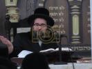 כ"ק אדמו"ר מסקולען ירושלים שליט"א טרעט אויף מיט א דרשה לרגל די ימי השובבי"ם בבית מדרשו