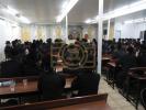 כ"ק אדמו"ר מסקולען ירושלים שליט"א טרעט אויף מיט א דרשה לרגל די ימי השובבי"ם בבית מדרשו