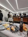 סעודת ראש חודש טבת בישיבת פני מנחם 
