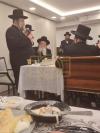 סעודת ראש חודש טבת בישיבת פני מנחם 