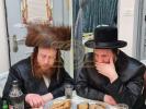 שמחת הברית לנכד כ"ק אדמו"ר מהרי"א ווייס מספינקא זצוק"ל בן לבנו הרה"צ רבי נפתלי מנחם ווייס רב ביהמ"ד ספינקא אין ירושלים,