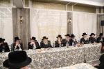 שמחת הבר מצוה פון נכד כ"ק אדמו"ר מחוסט שליט"א ונכד הגה"צ אב"ד בראשוב שליט"א 