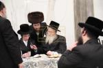 שמחת הבר מצוה פון נכד כ"ק אדמו"ר מחוסט שליט"א ונכד הגה"צ אב"ד בראשוב שליט"א 