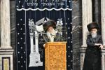 מסע הלויה פון הגאון רבי שלמה זלמן בריל זצ"ל דיין בקרית צאנז נתניה