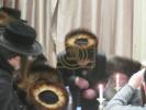 כ"ק  אדמו"ר מפשעווארסק שליט"א ביי א שבע ברכות פון אן אייניקל 