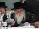 כ"ק אדמו"ר ממחנובקא שליט"א ביים סעודת הילולא פון הרה"ק מהר"י מבעלזא זי"ע