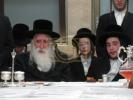 כ"ק אדמו"ר ממחנובקא שליט"א ביים סעודת הילולא פון הרה"ק מהר"י מבעלזא זי"ע