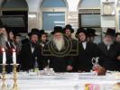 כ"ק אדמו"ר ממחנובקא שליט"א ביים סעודת הילולא פון הרה"ק מהר"י מבעלזא זי"ע