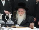 כ"ק אדמו"ר ממחנובקא שליט"א ביים סעודת הילולא פון הרה"ק מהר"י מבעלזא זי"ע