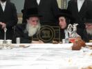 כ"ק אדמו"ר ממחנובקא שליט"א ביים סעודת הילולא פון הרה"ק מהר"י מבעלזא זי"ע