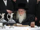 כ"ק אדמו"ר ממחנובקא שליט"א ביים סעודת הילולא פון הרה"ק מהר"י מבעלזא זי"ע