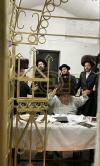 מסע הקודש פון כ"ק גאב"ד קארלסבורג  שליט"א אין ליזענסק אויף שבת שירה