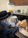 מסע הקודש פון כ"ק גאב"ד קארלסבורג  שליט"א אין ליזענסק אויף שבת שירה