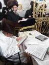מסע הקודש פון כ"ק גאב"ד קארלסבורג  שליט"א אין ליזענסק אויף שבת שירה