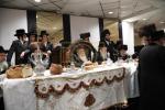 שמחת החתונה פון החתן נכד אב"ד פריימאן עב"ג בת הגה"צ אב"ד בית שמואל שליט"א 