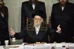 כ"ק אדמו"ר מסערט וויזניץ שליט"א באזוכט אין ביהמ"ד סערט וויזניץ ב"ב 