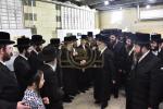 כ"ק אדמו"ר מסערט וויזניץ שליט"א באזוכט אין ביהמ"ד סערט וויזניץ ב"ב 