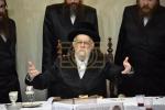 כ"ק אדמו"ר מסערט וויזניץ שליט"א באזוכט אין ביהמ"ד סערט וויזניץ ב"ב 