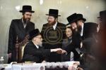 כ"ק אדמו"ר מסערט וויזניץ שליט"א באזוכט אין ביהמ"ד סערט וויזניץ ב"ב 