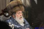כ"ק אדמו"ר מוווזניץ שליט"א אפגעראכטן סעודת ר"ח ניסן בביתו נאוה קודש אין חצור 