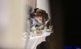 כ"ק אדמו"ר מוווזניץ שליט"א אפגעראכטן סעודת ר"ח ניסן בביתו נאוה קודש אין חצור 