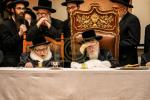 סעודת הילולא פון הרה"ק מסקווירא זצ"ל ביי בנו כ"ק אדמו"ר מסקווירא שליט"א 