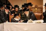 סעודת הילולא פון הרה"ק מסקווירא זצ"ל ביי בנו כ"ק אדמו"ר מסקווירא שליט"א 