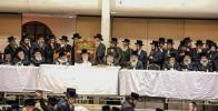 סעודת הילולא פון הרה"ק מסקווירא זצ"ל ביי בנו כ"ק אדמו"ר מסקווירא שליט"א 
