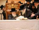 סעודת הילולא פון הרה"ק מסקווירא זצ"ל ביי בנו כ"ק אדמו"ר מסקווירא שליט"א 
