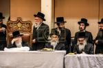 סעודת הילולא פון הרה"ק מסקווירא זצ"ל ביי בנו כ"ק אדמו"ר מסקווירא שליט"א 