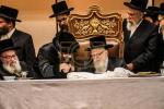 סעודת הילולא פון הרה"ק מסקווירא זצ"ל ביי בנו כ"ק אדמו"ר מסקווירא שליט"א 